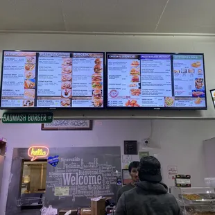 Main menu