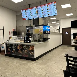 Ordering area and menu 5/26/24