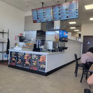 interior, sushi and sashimi