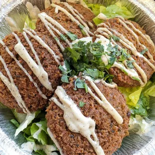 side of falafel