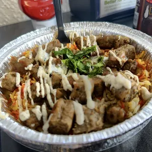 Gyro Rice Bowl