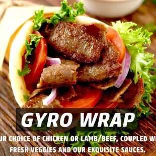a gyro wrap