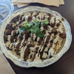 Gyro rice bowl