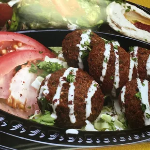 Falafel is not bad