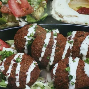 Falafel plate