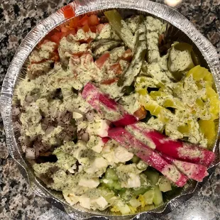 Beef and Lamb Gyro Bowl