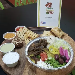 Beef and Lamb Gyro Bowl