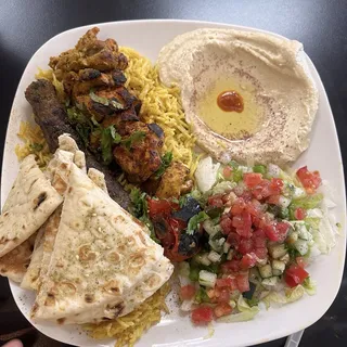 Chicken Shish Kabob Plate