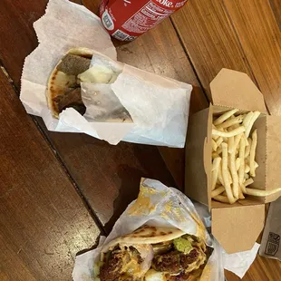 Wraps meal