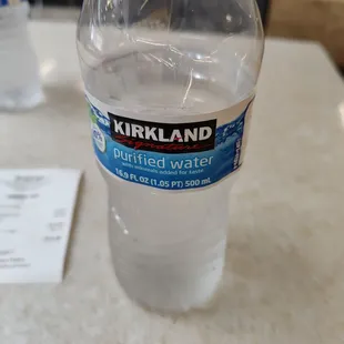 4 dollar Kirkland water.