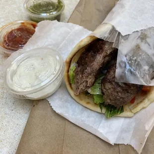 Koobideh Wrap