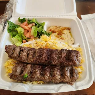Koobideh entree