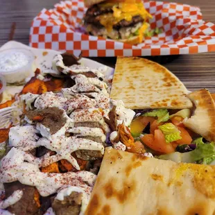 Combo Platter//Badmash Burger