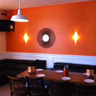 sushi and sashimi, interior