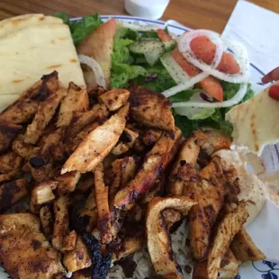 Chicken platter. SOOOO good!!