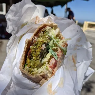 Falafel wrap