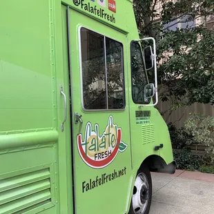 Truck was hanging outside Stanford hospital...please come back soon