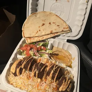 Falafel Platter delicious!!