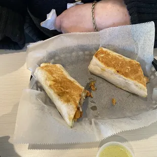 chicken shawarma wrap. Excellent