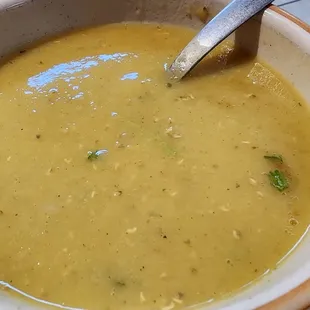 Lentil soup
