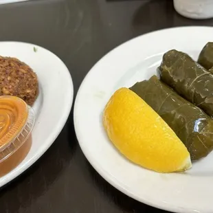 Falafel &amp; Grape leaves