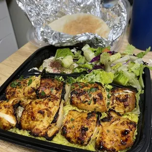 Chicken Kabob Plate