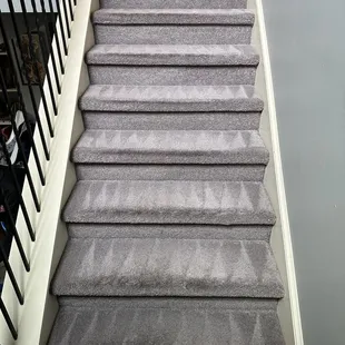 Professional stair cleaning