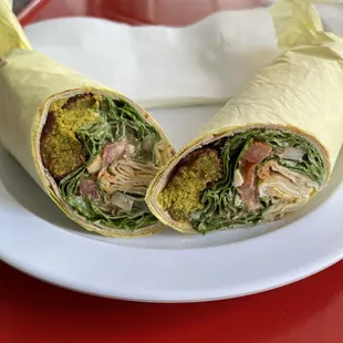 Falafel wrap!