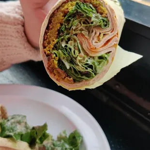 Falafel sandwich