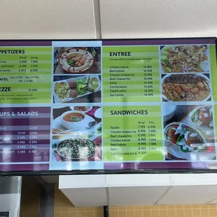 Falafel Makers Menu