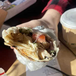 9. Chicken Shawarma Sandwich