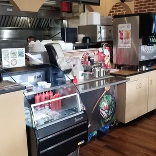 sushi and sashimi, interior