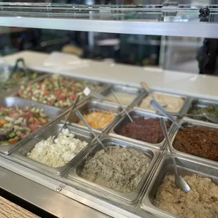 salads, interior