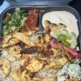 Chicken Shawarma Plate