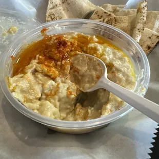 Ban Baba Ghanouj is so delish with the added spice on top!