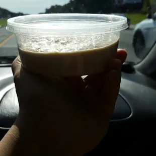 Expensive hummus. Small and not full :-(