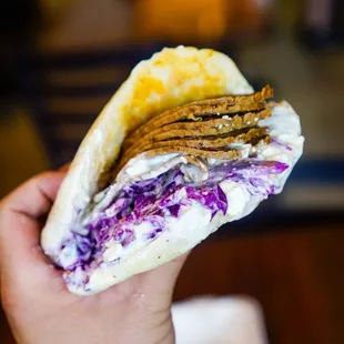 Lamb Gyro Pita Wrap - IG: @nelson_eats