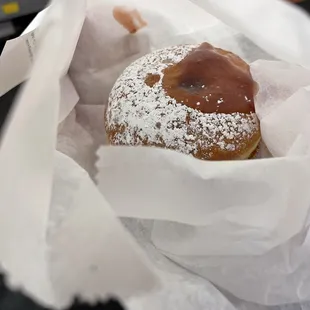 Strawberry donut