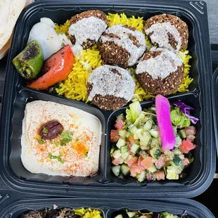 Falafel Rice Plate