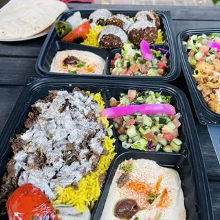 Chicken Shawarma Rice Plate