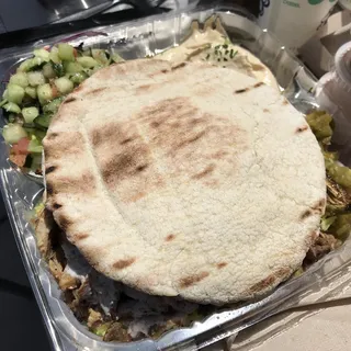 Mixed Shawarma Rice Plate