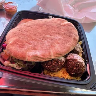 Falafel Rice Plate