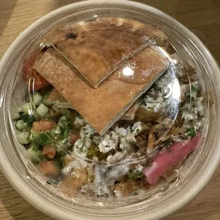 Chicken Shawarma Rice Bowl