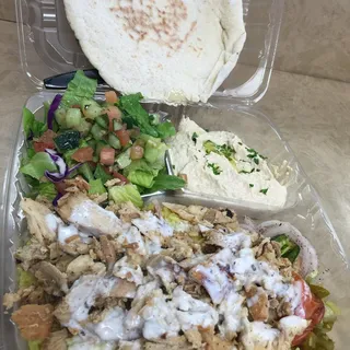 Chicken Shawarma Rice Plate