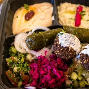 veggie combo platter