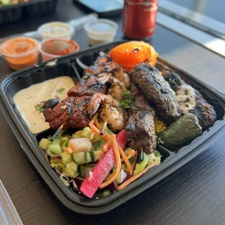 Mixed Grill Rice Plate