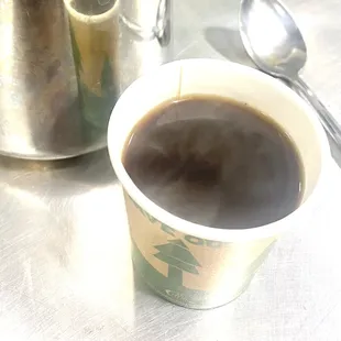 Turkish coffee. Whoever loves coffee; this is a treasure.