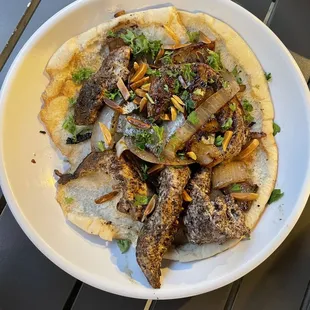 Palestinian chicken panini