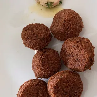 Crispy with hummus soooo good!!!!!