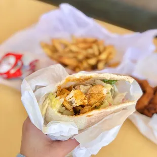 Chicken pita
